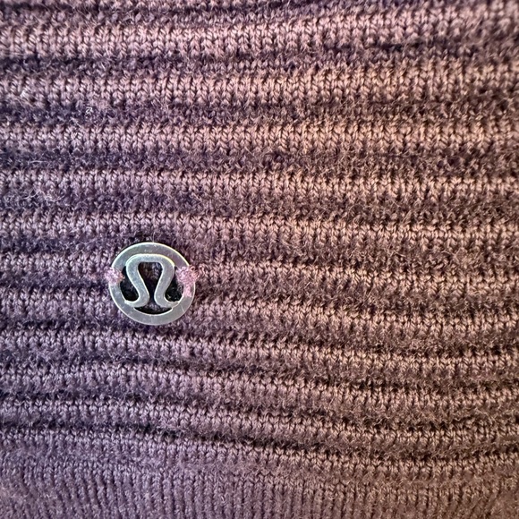 Lululemon Sit In Lotus Merino Wool Wrap Cardigan Sweater Size Medium - Picture 5 of 8